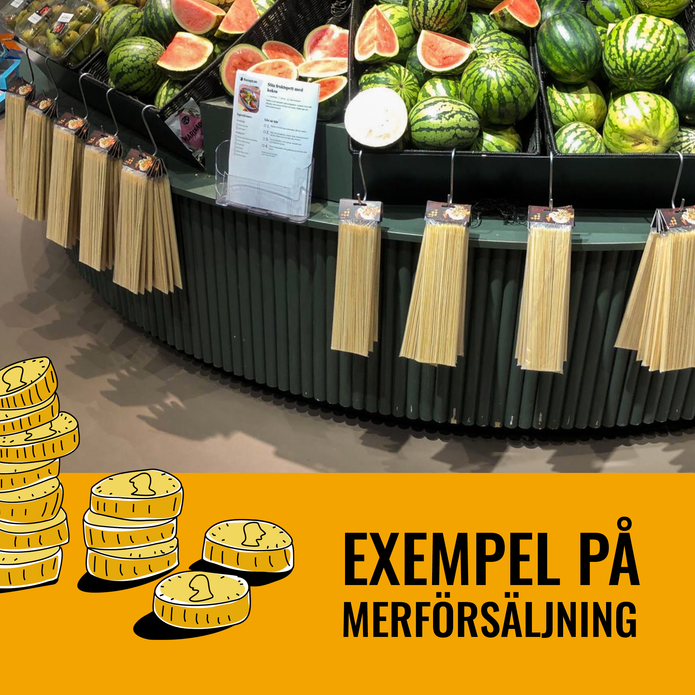 Drivabolagen-merforsaljning-grillspett Exempel på merförsäljning som skapar ökad försäljning i dagligvaruhandeln