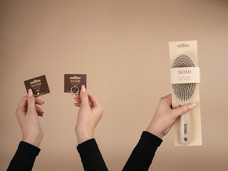 NOMI ger ett brett sortiment inom skönhet och hår för dagligvaruhandeln